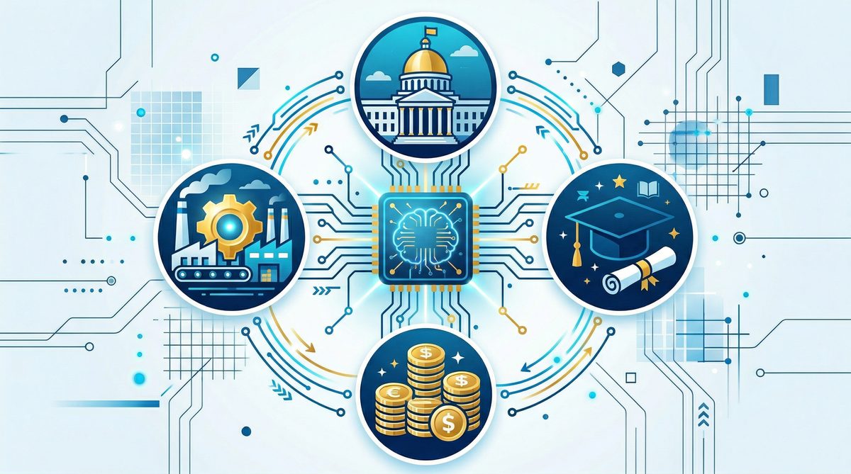 香港 AI 政策措施概覽:政府、產業、教育及資金四大方向