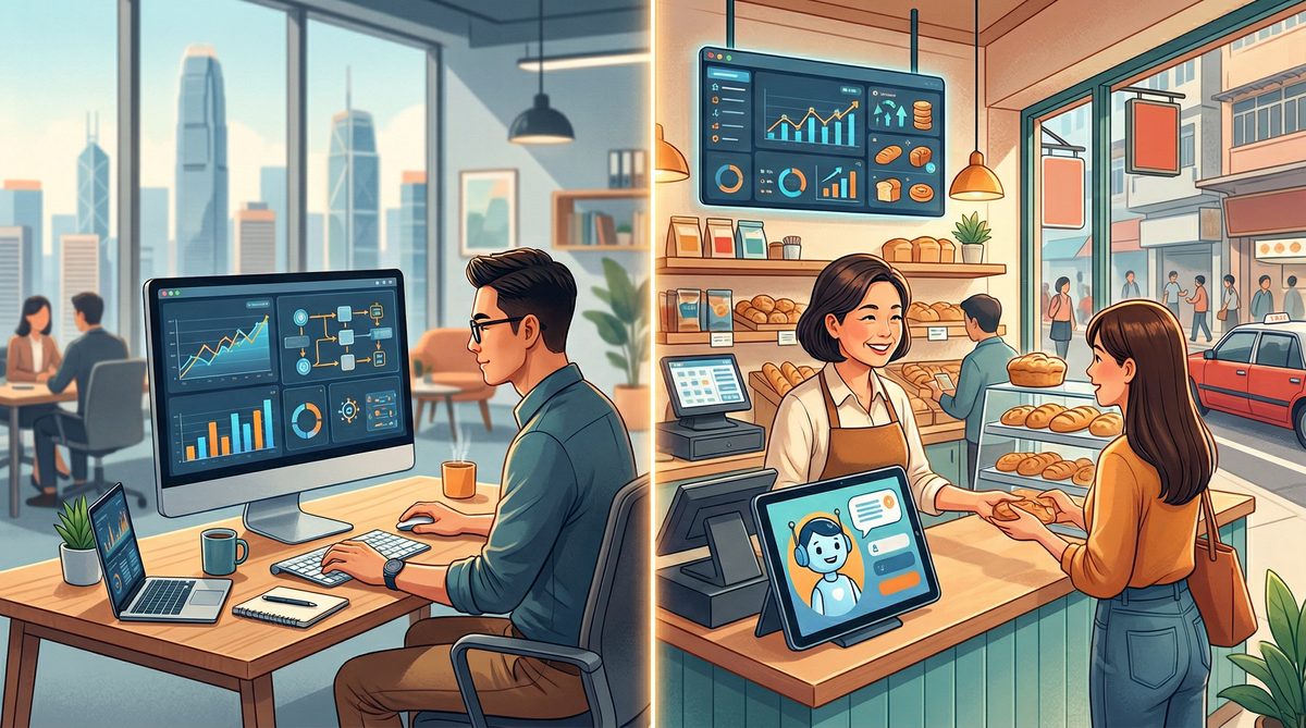 在職人士及中小企應用 AI 工具提升工作效率場景