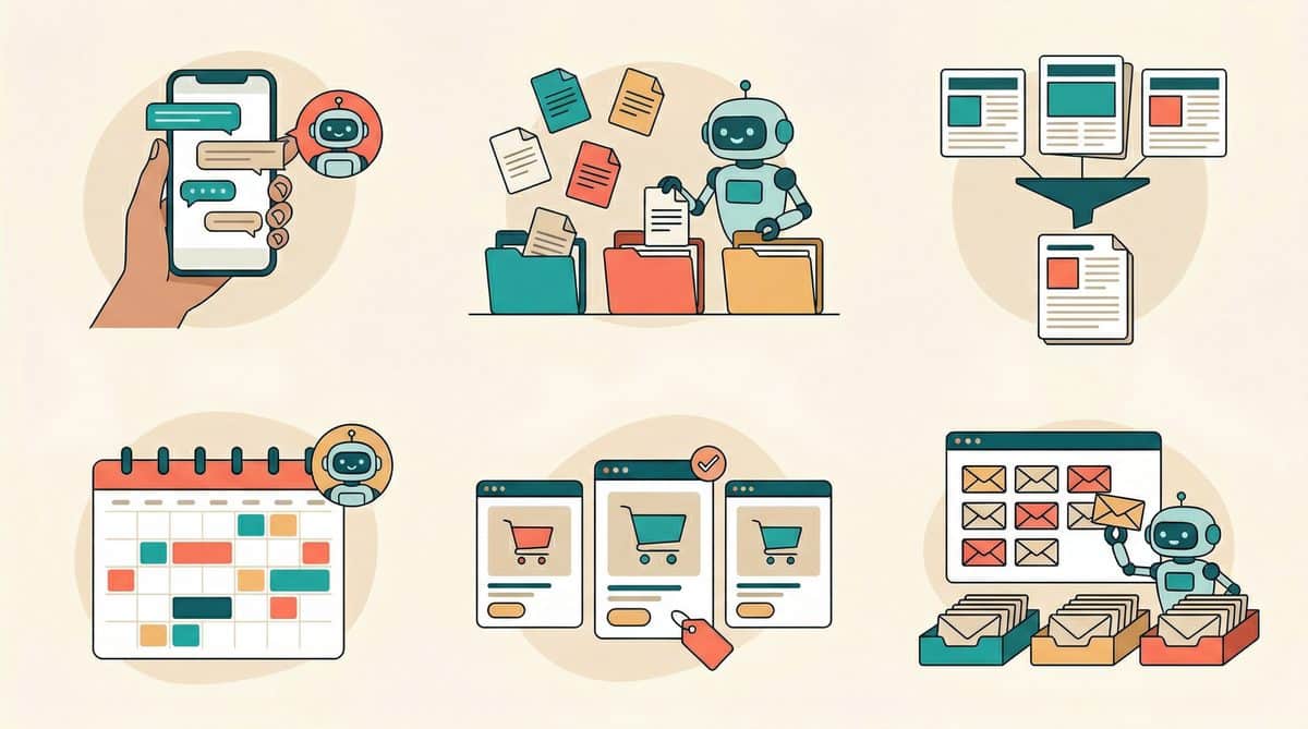 OpenClaw 六大應用場景 — 聊天助手、檔案整理、資訊摘要、日曆排程、格價比較、Email 管理